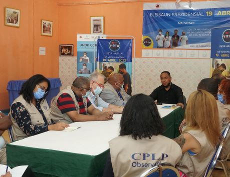MOE-CPLP reúne com STAE de Timor-Leste