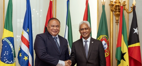 Ministro dos Negócios Estrangeiros de Timor-Leste visita sede da CPLP