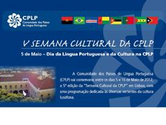 5 de Maio, Dia da Língua Portuguesa e da Cultura