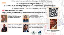 CAE/CPLP organiza seminário sobre centralidade e importância geográfica de Moçambique