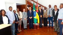 CAE/CPLP visita a Embaixada do Brasil em Moçambique e o Centro  Cultural Brasil-Moçambique