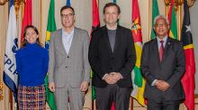 Secretário Executivo recebe presidentes da União de Exportadores e do Instituto de Formação da CE-CPLP