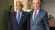 Ministro brasileiro José Serra recebeu embaixador Murade Murargy