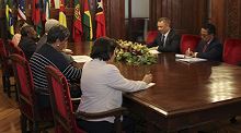 Embaixador Murargy reuniu com Ministro dos Negócios Estrangeiros de Timor-Leste
