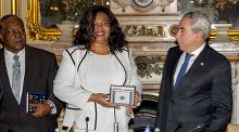 Secretário Executivo recebeu Ministra dos Negócios Estrangeiros, Cooperação e Comunidades de São Tomé e Príncipe