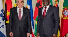 Embaixador Francisco Ribeiro Telles recebeu Representante da Guiné-Bissau junto da CPLP