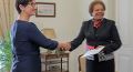 Secretária Executiva recebe cartas credenciais da Embaixadora da Hungria em Portugal