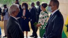 Secretário Executivo na tomada de posse do Presidente da República de São Tomé e Príncipe