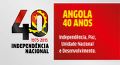 Secretário Executivo no 40º aniversário da Independência de Angola